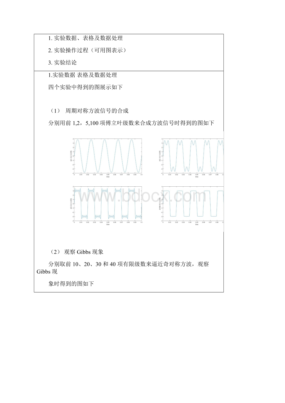 信号与系统实验报告4文档格式.docx_第3页