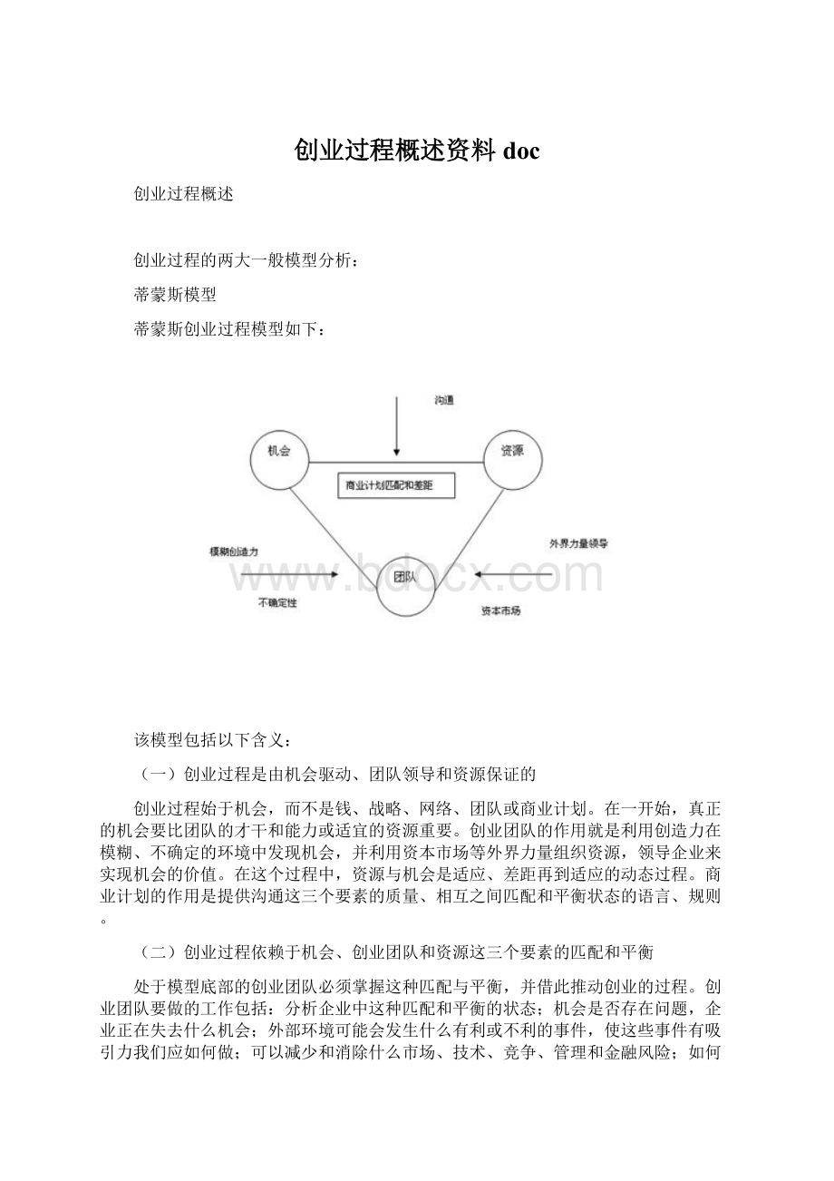 创业过程概述资料doc.docx_第1页