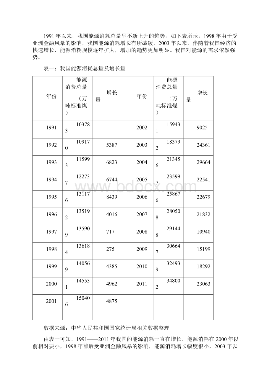 我国能源消耗对经济增长的影响.docx_第2页