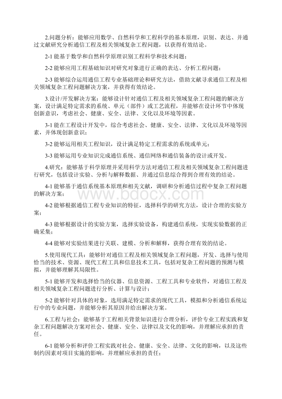 通信工程专业培养计划.docx_第2页