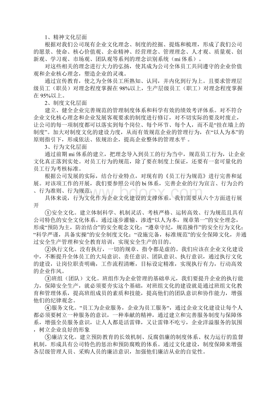 企业文化建设规划方案标准范本.docx_第3页