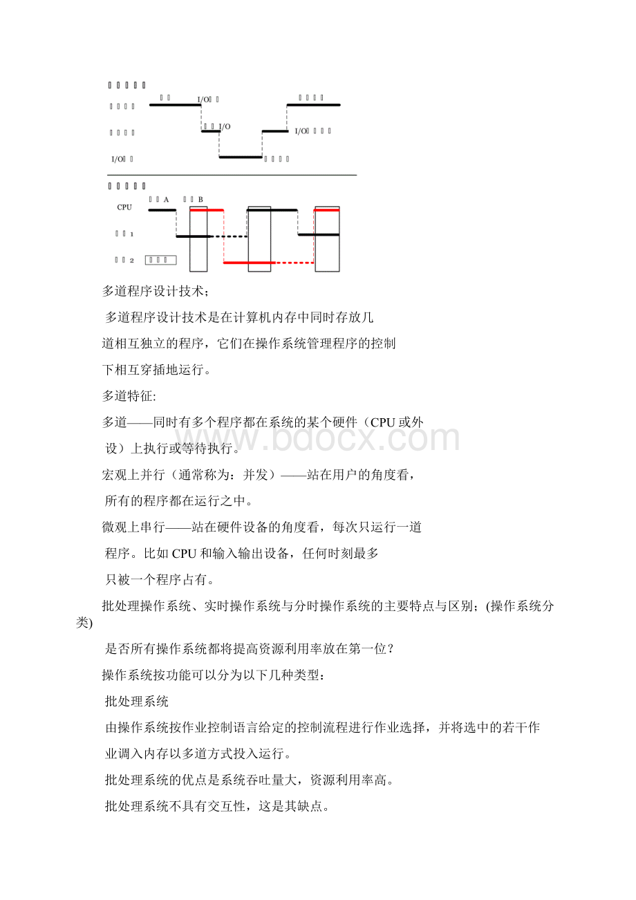 操作系统原理期末考试复习大纲Word格式.docx_第3页