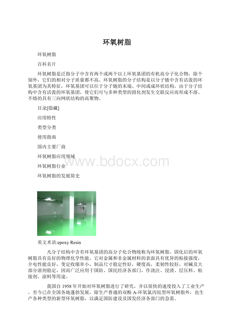 环氧树脂Word格式文档下载.docx