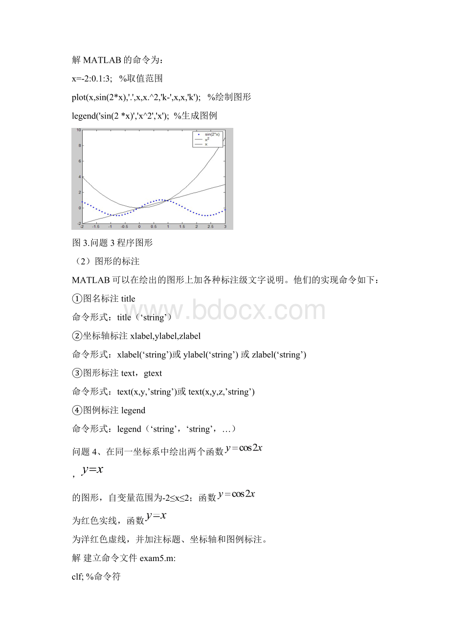 MATLAB在图形绘制与函数单调性和最极值中的应用.docx_第3页