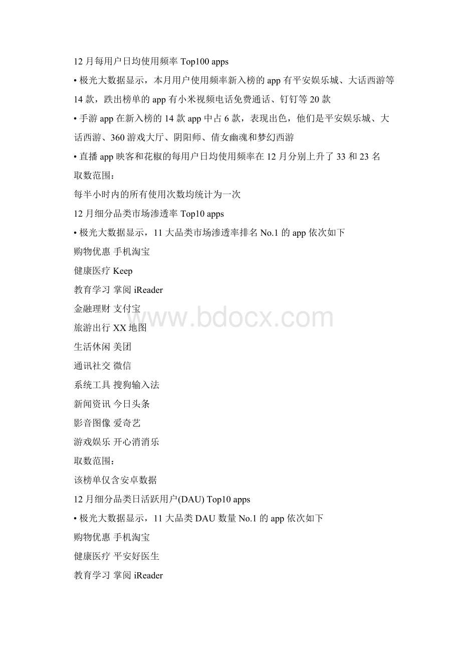 极光大数据 app榜单.docx_第3页