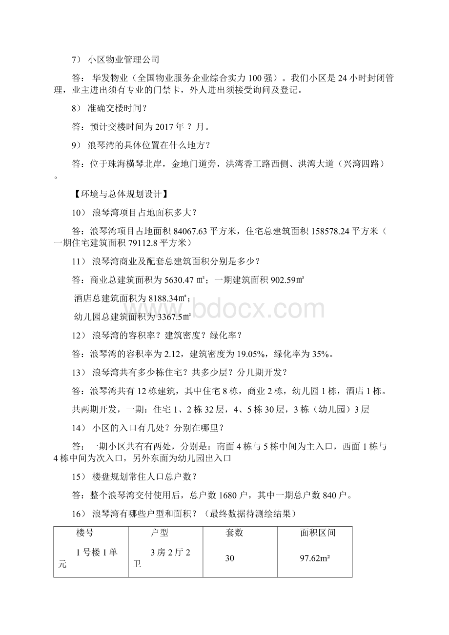 浪琴湾项目销售百问分析文档格式.docx_第2页