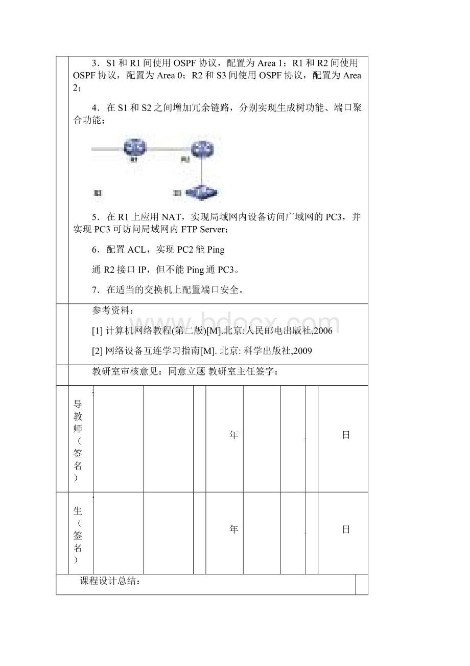 计算机网络课程设计网络规划三层交换FTPServerHDLCOSPF生成树.docx_第3页