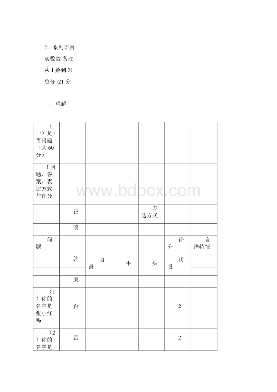 汉语失语症评定量表ABCdoc.docx_第2页