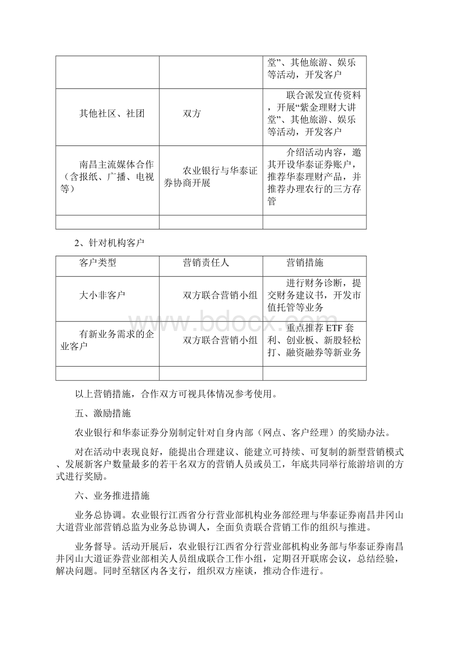 华泰证券农业银行联合营销活动实施细则doc.docx_第3页