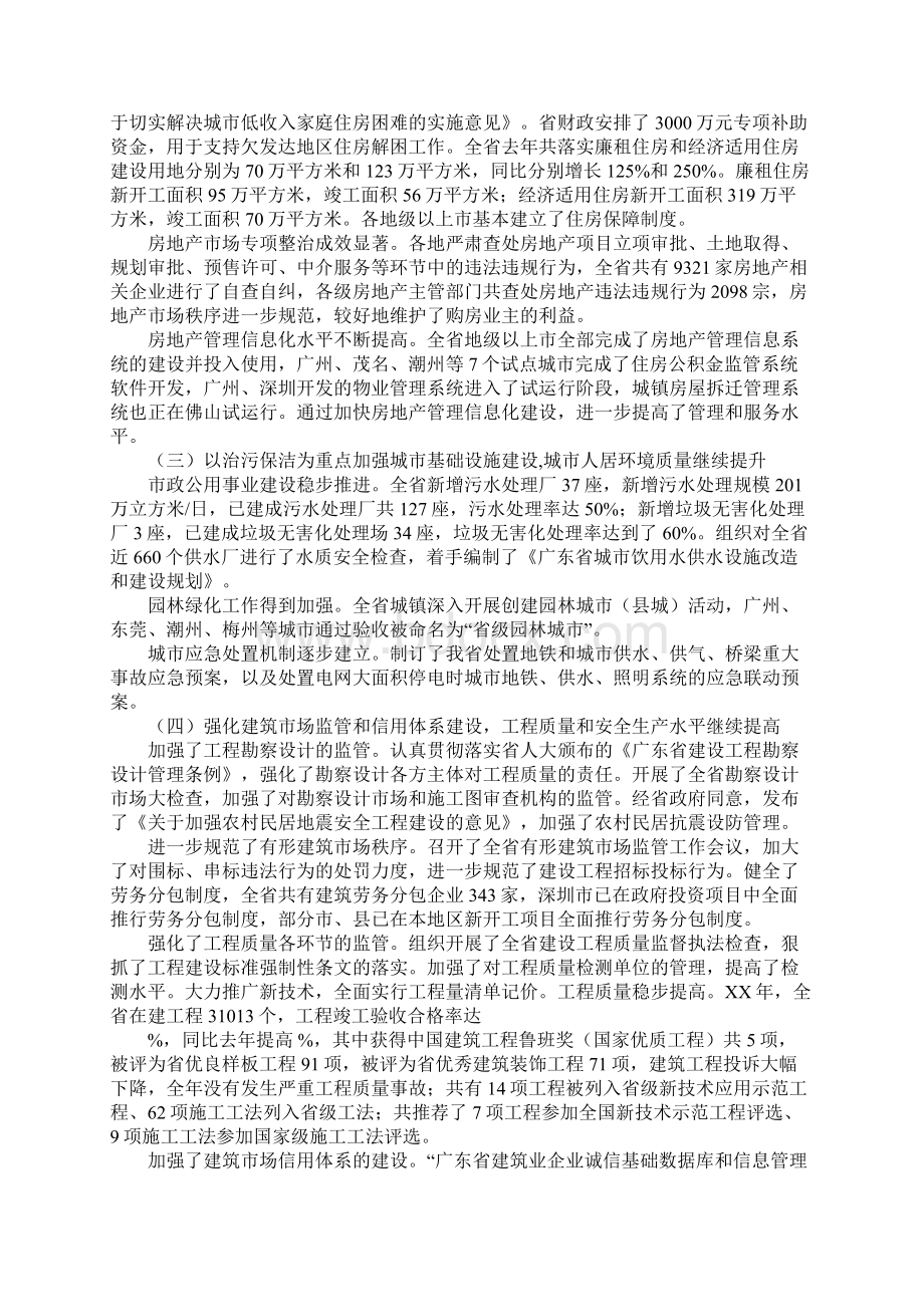 在XX全省建设工作会议上的报告Word文档格式.docx_第2页