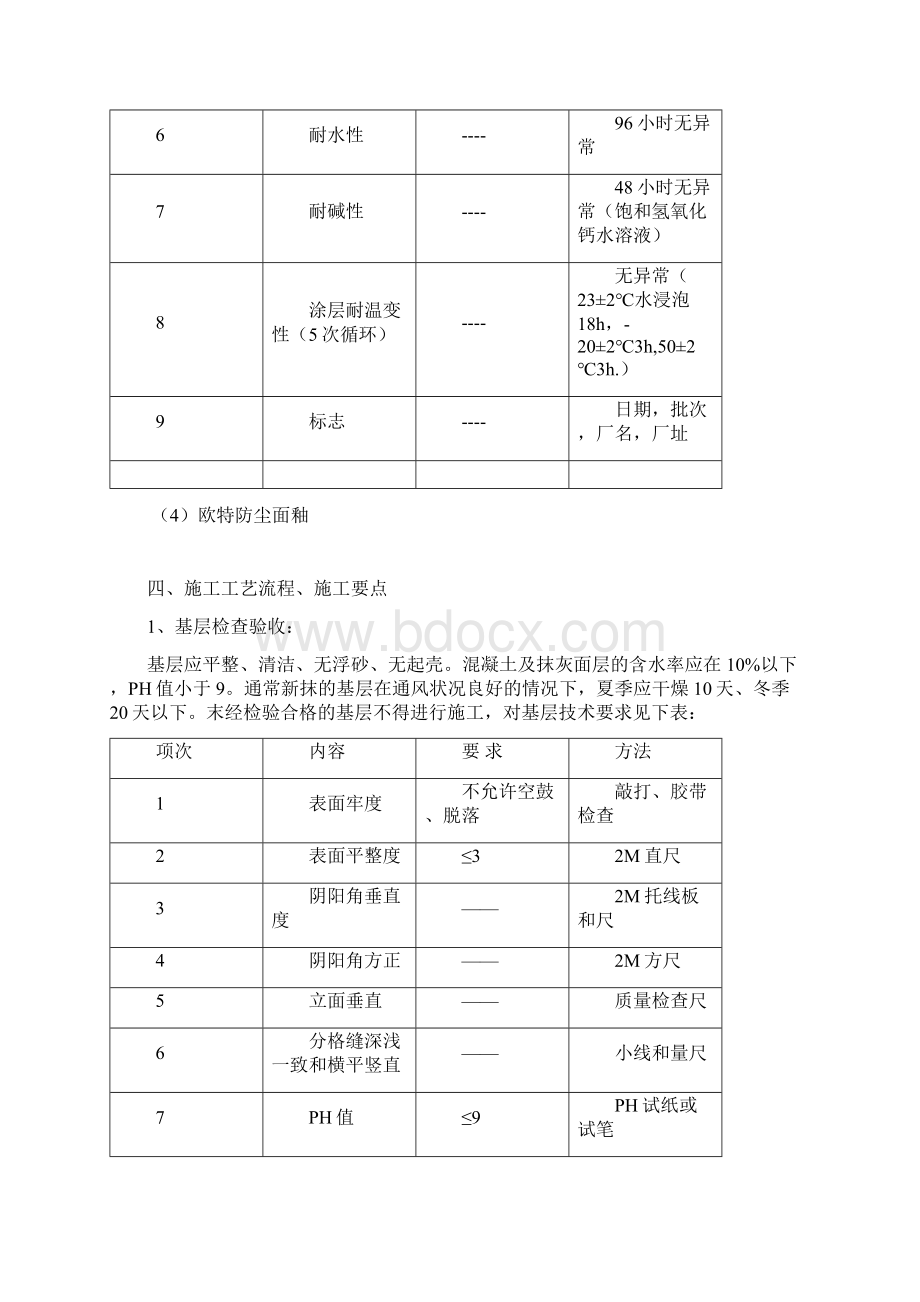 真石漆施工工程方案仿面砖Word文件下载.docx_第3页