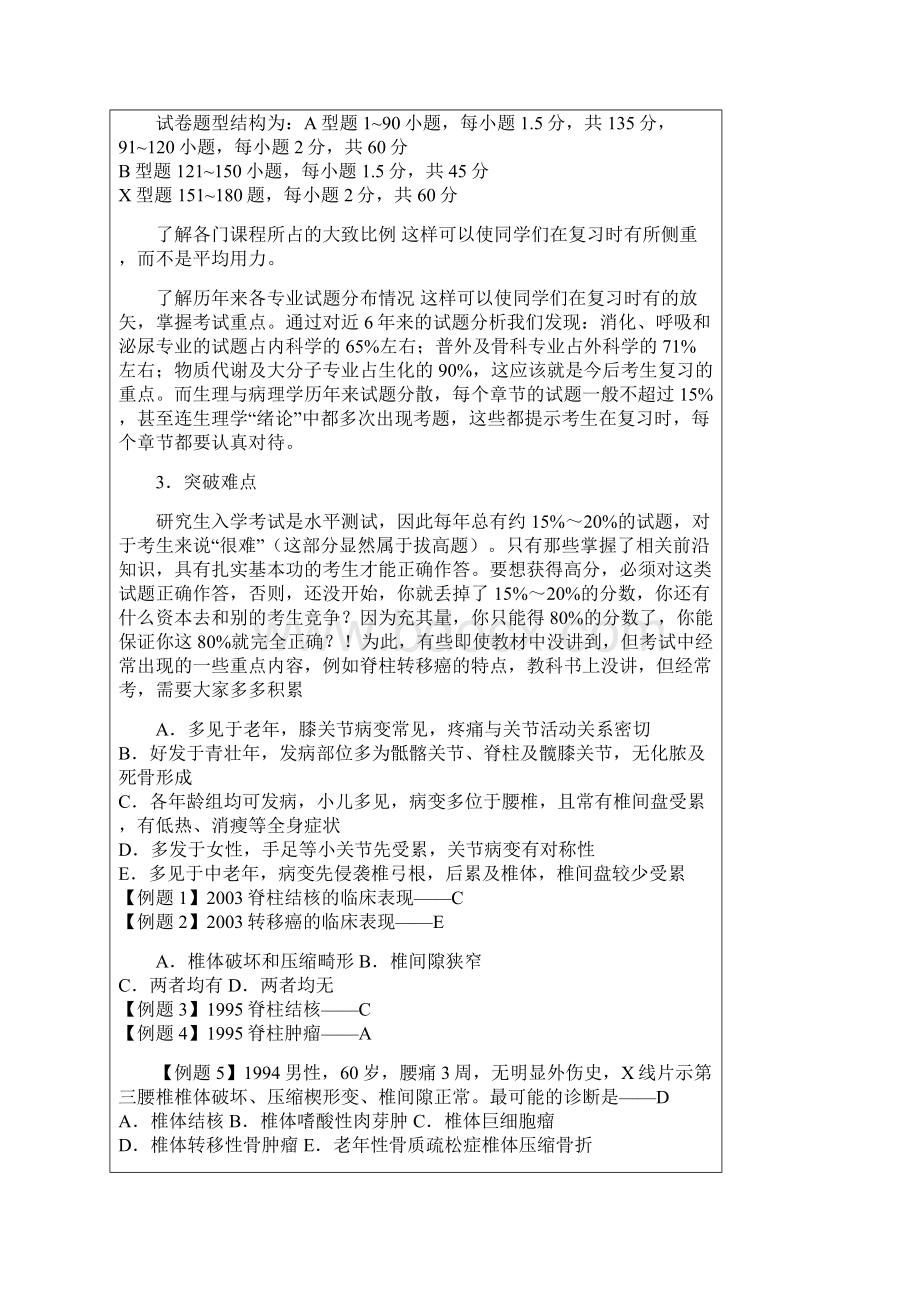 0Lctao西医综合的基本概况及常用复习方法医学考研必读Word格式文档下载.docx_第3页