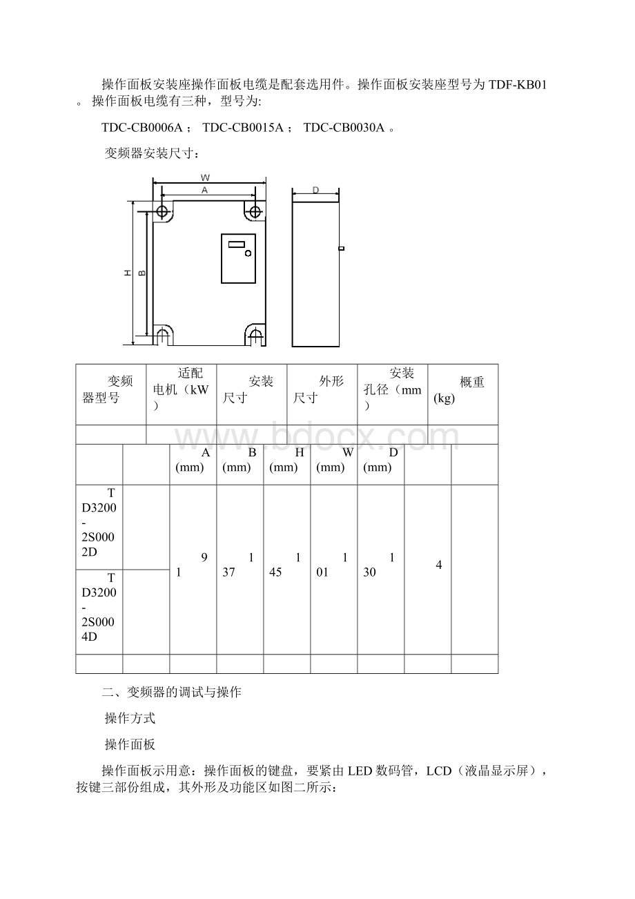 艾默生TD3200系列门机调试手册.docx_第3页