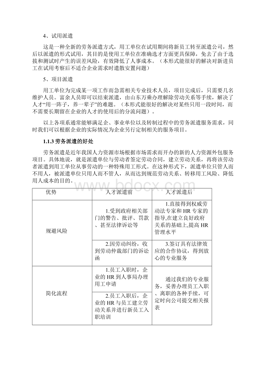 劳务派遣驻场管理制度Word格式文档下载.docx_第2页