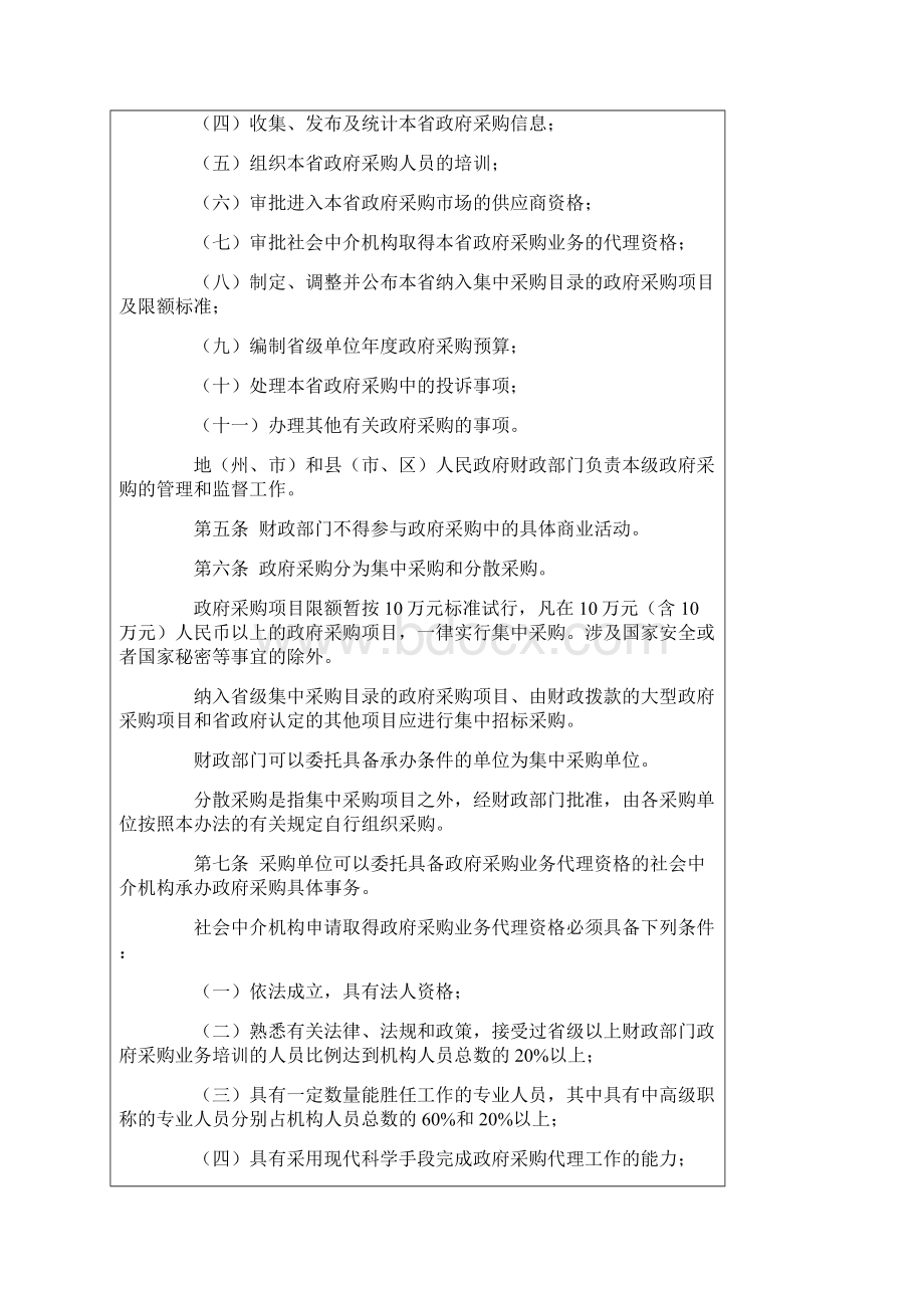 贵州省政府采购管理暂行办法.docx_第2页