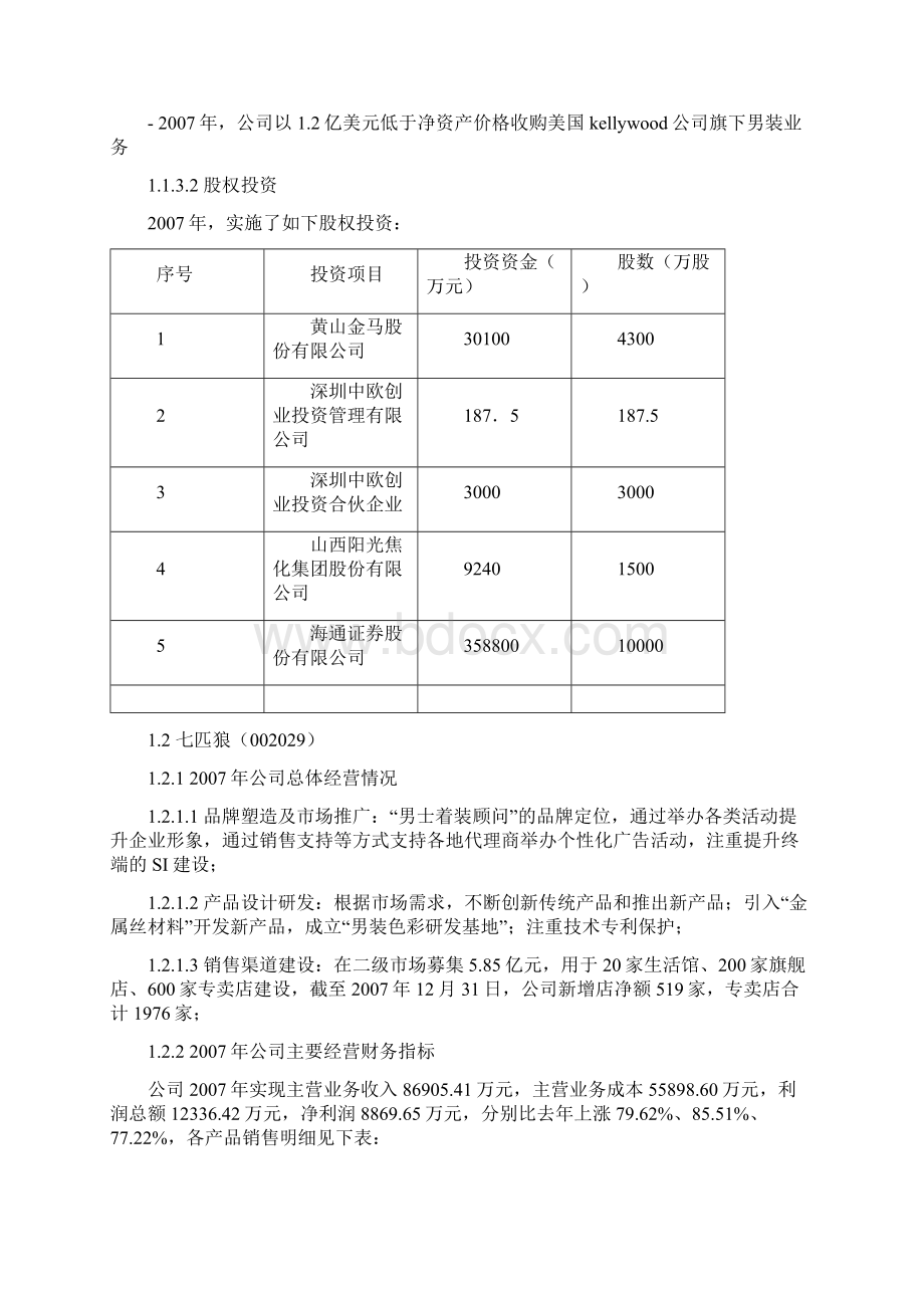 纺织服装行业竞争者动态分析报告.docx_第2页