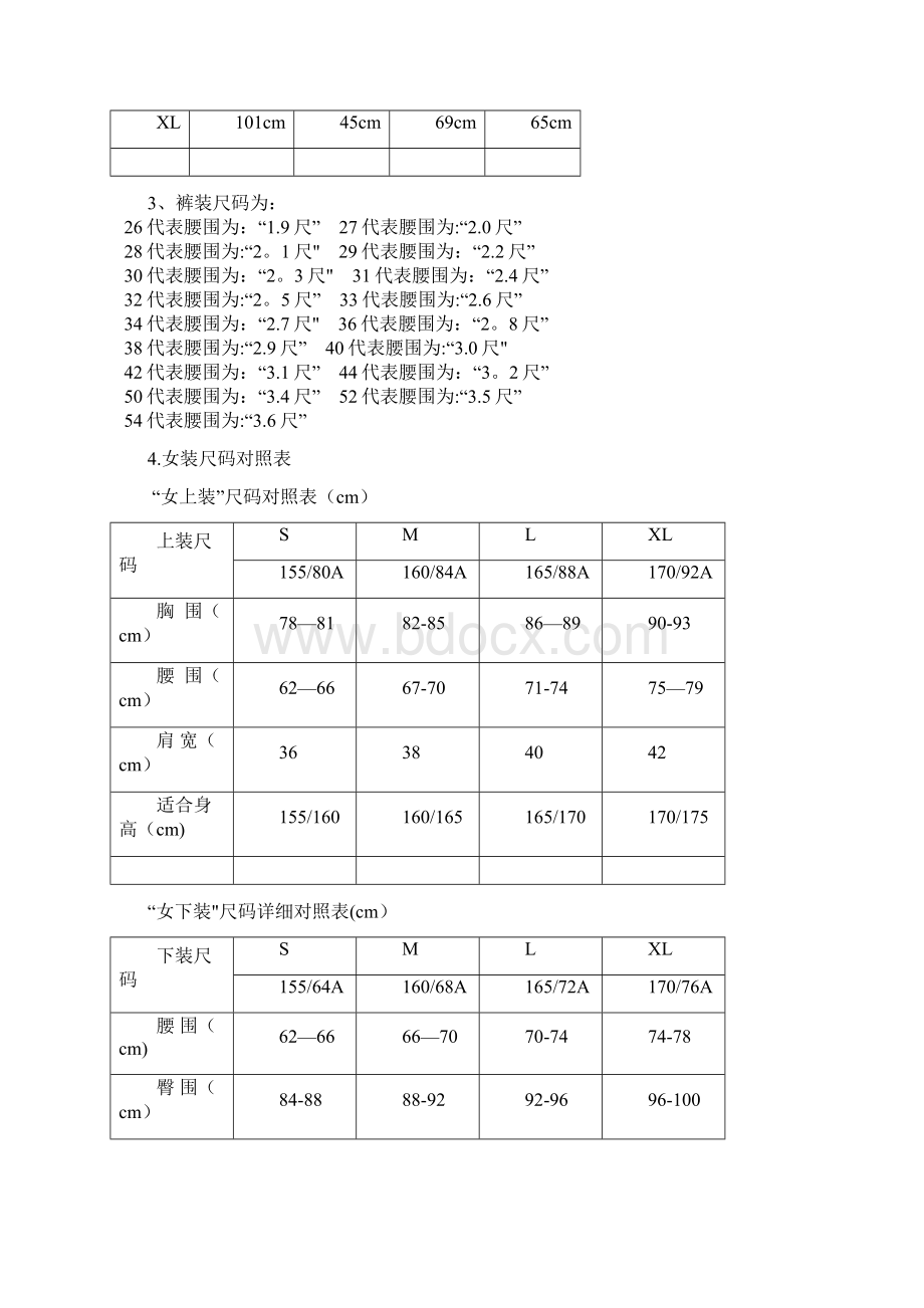 完整男装女装衣服尺码对照表.docx_第3页