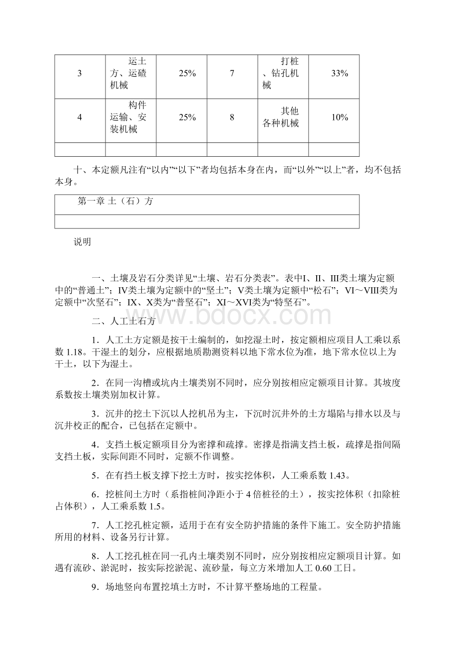 黑龙江建筑工程预算定额上Word文件下载.docx_第3页