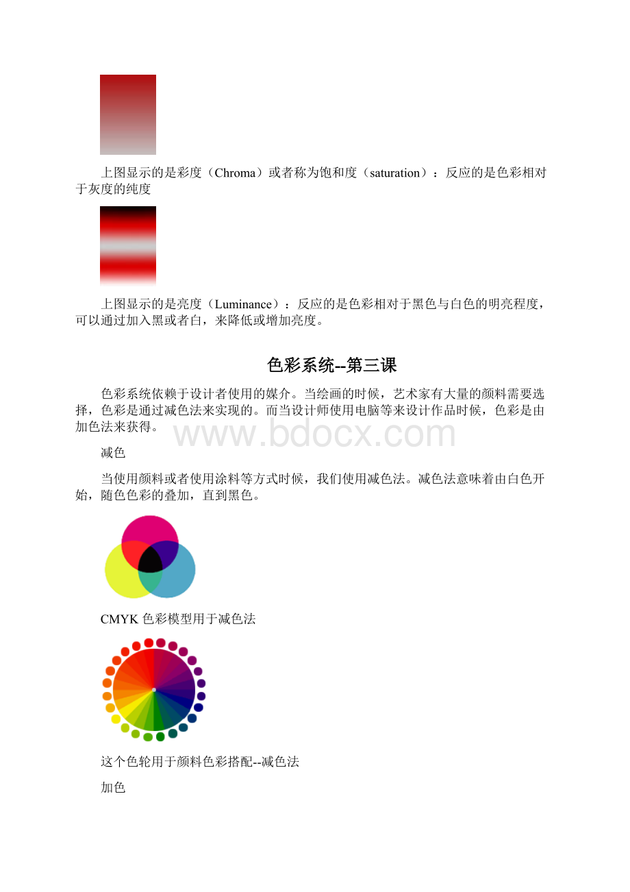 色彩基础理论及色彩搭配学Word下载.docx_第2页