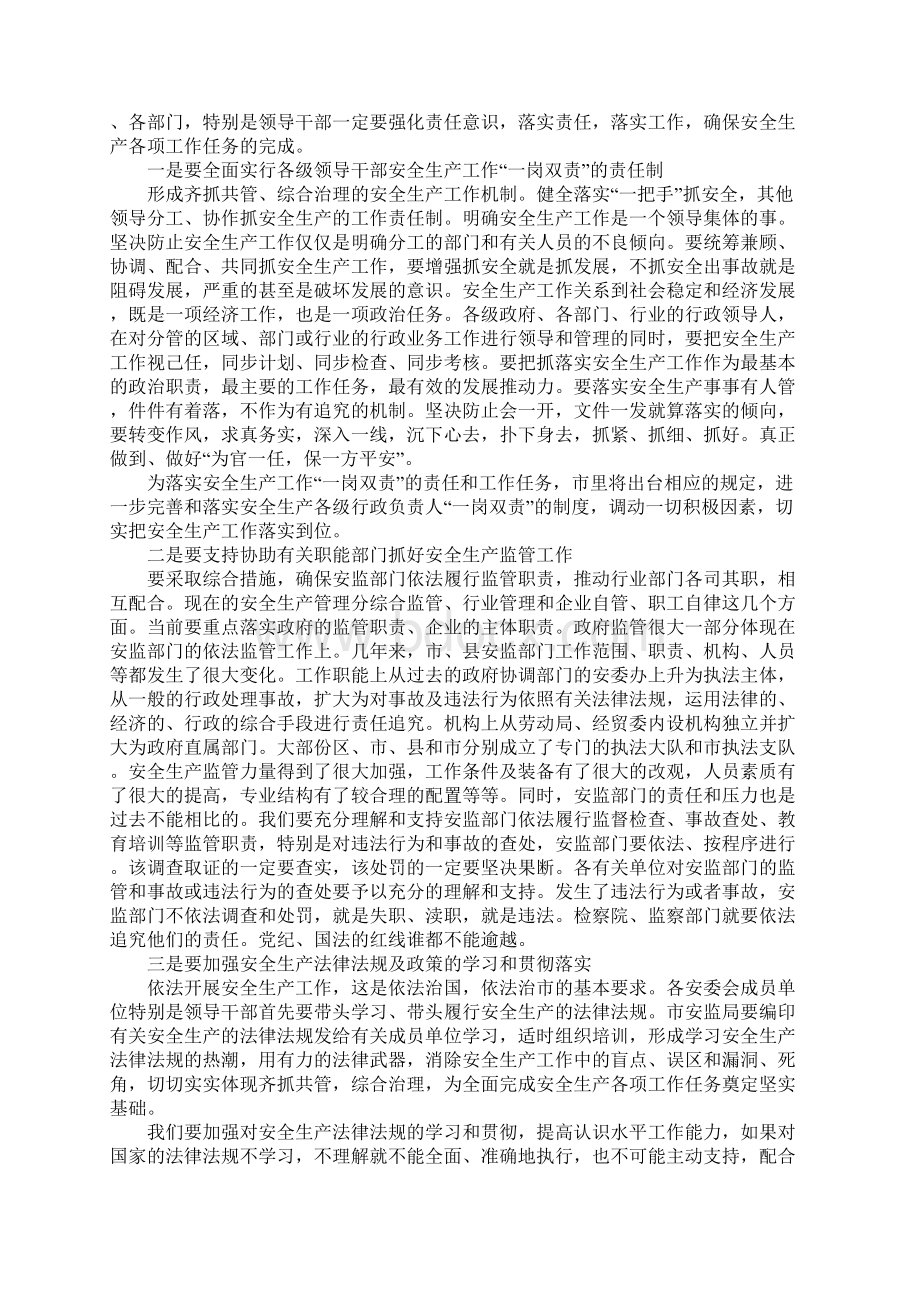 在安委会全体成员工作会议讲话稿Word文档格式.docx_第3页