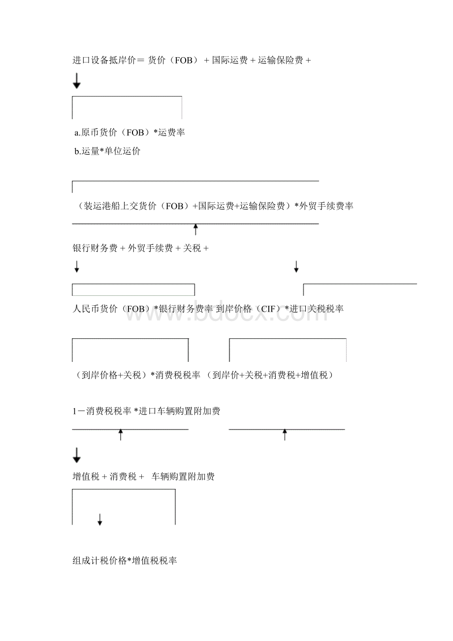 造价师考试案例公式大全Word文档格式.docx_第2页