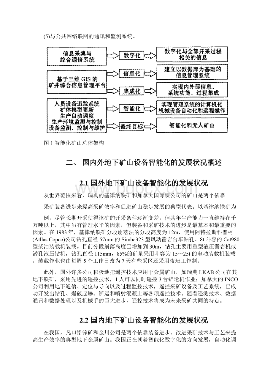 地下采矿设备智能化Word格式.docx_第2页