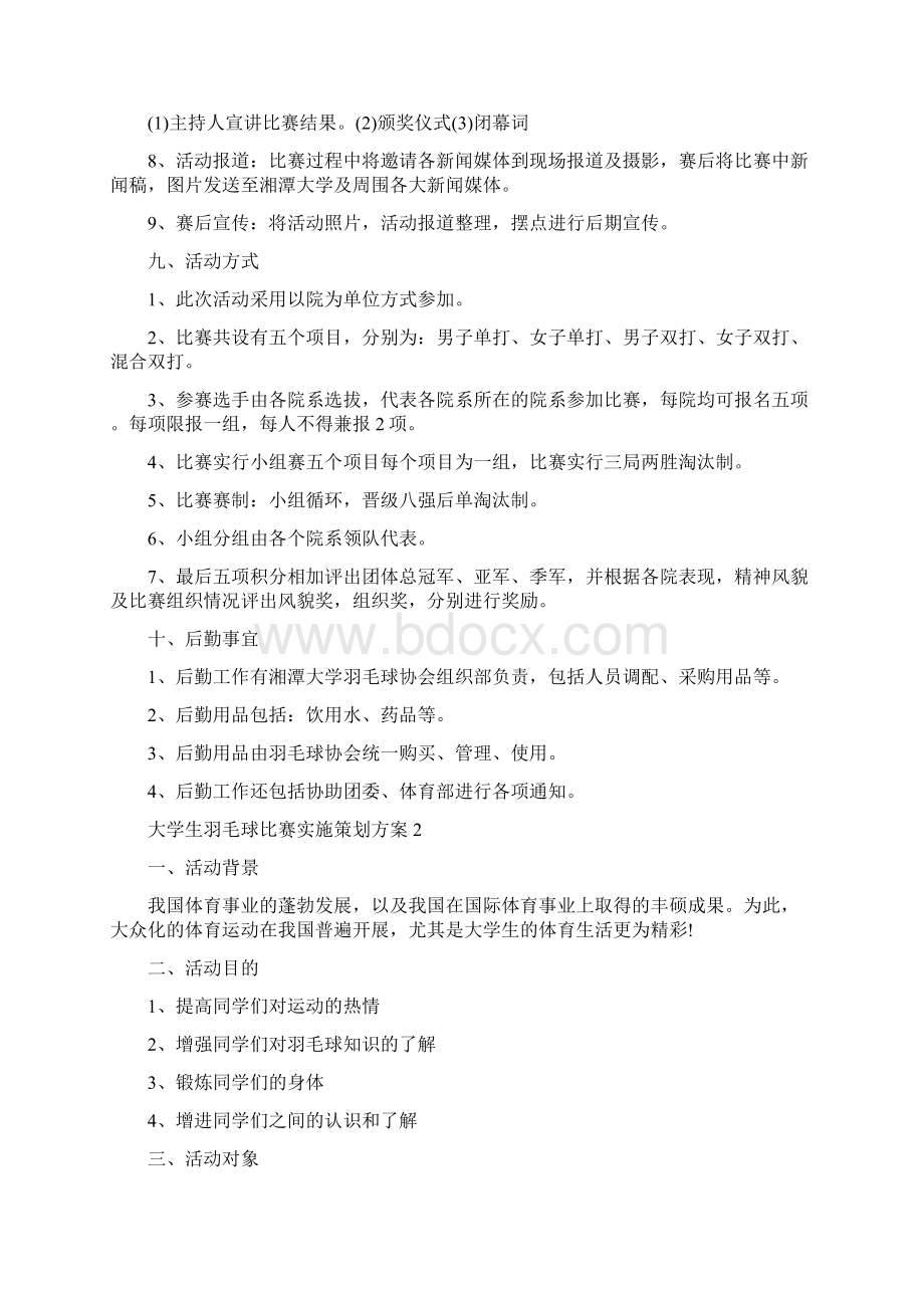 大学生羽毛球比赛实施策划方案.docx_第3页