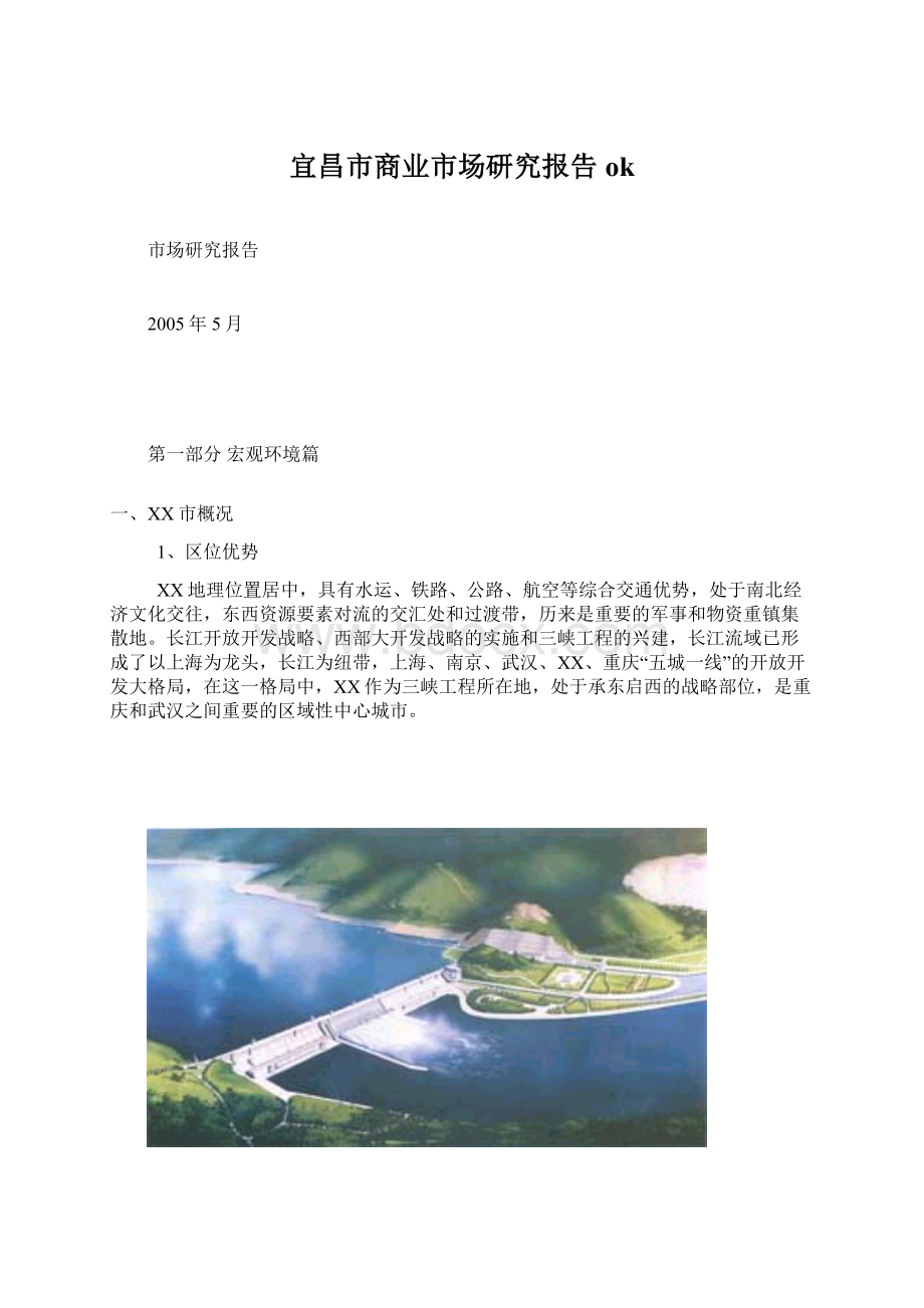 宜昌市商业市场研究报告okWord文档下载推荐.docx