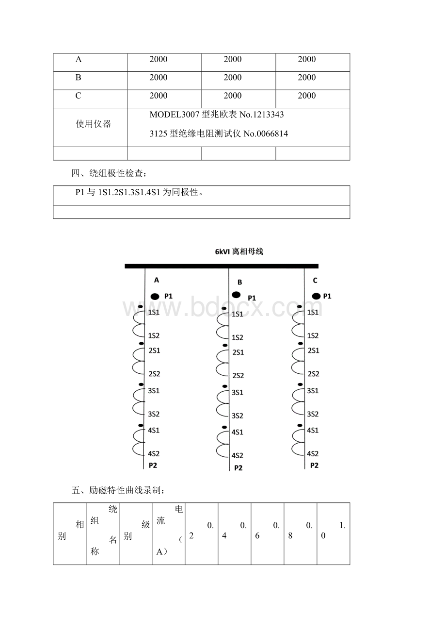 发电机电流互感器试验报.docx_第2页