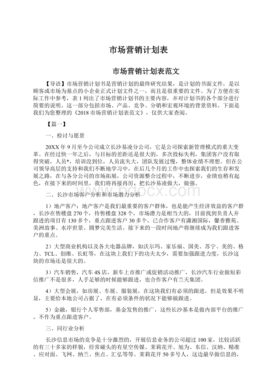 市场营销计划表.docx_第1页