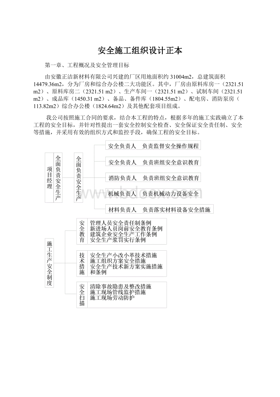 安全施工组织设计正本Word文档下载推荐.docx_第1页