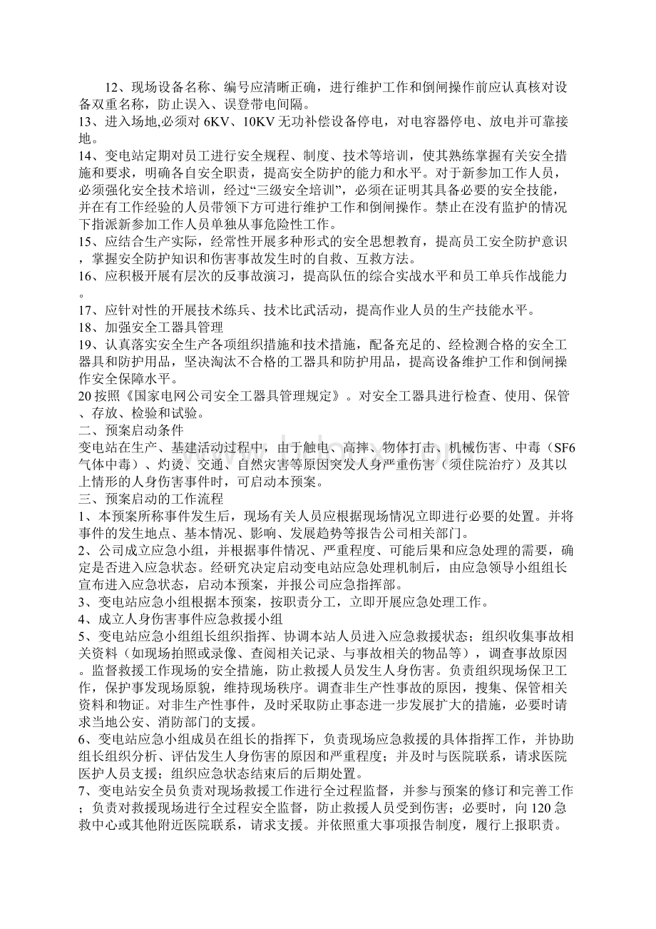 光伏电站反措应急预案文档格式.docx_第3页