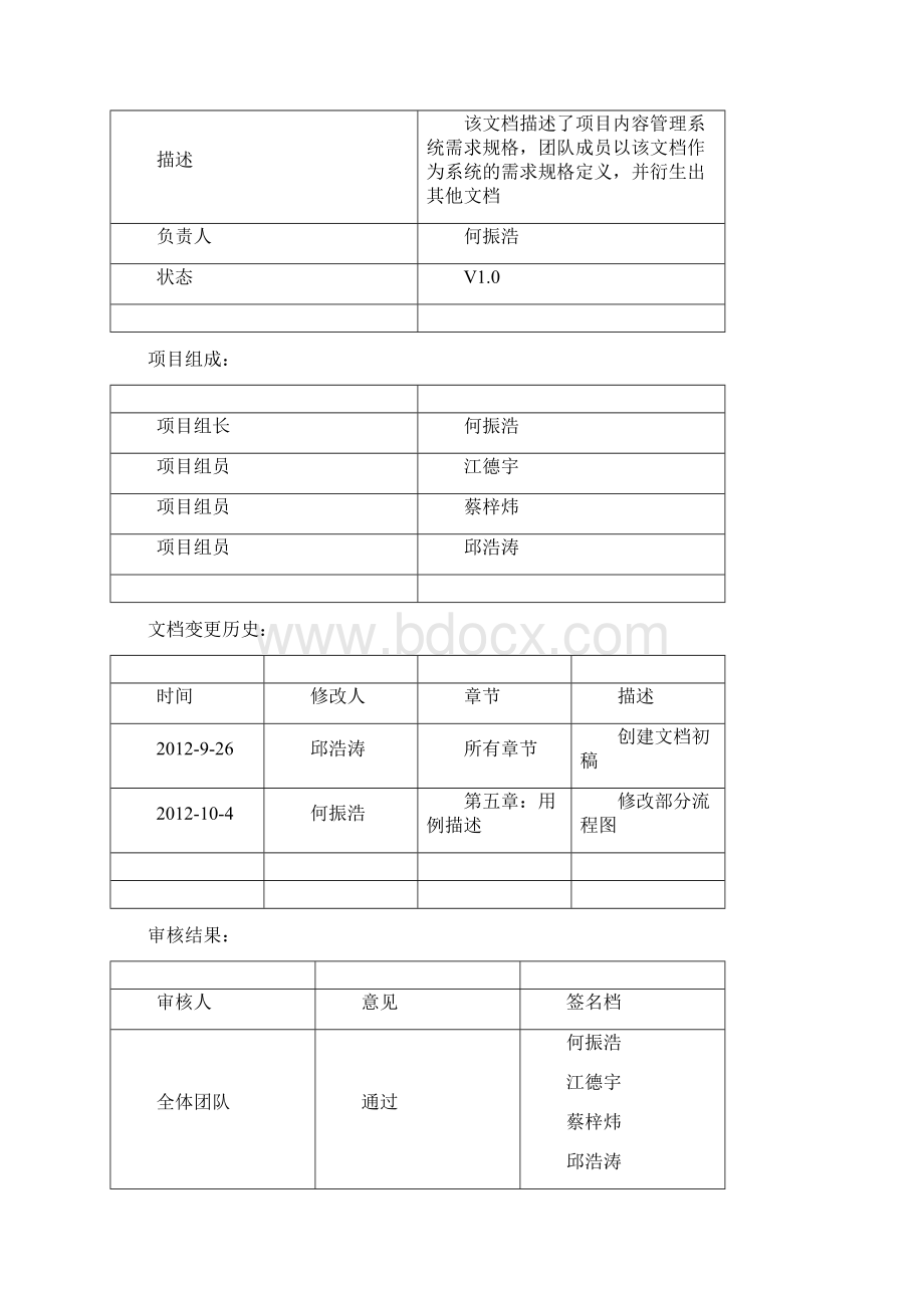 CMS系统需求规格说明书Word格式文档下载.docx_第2页