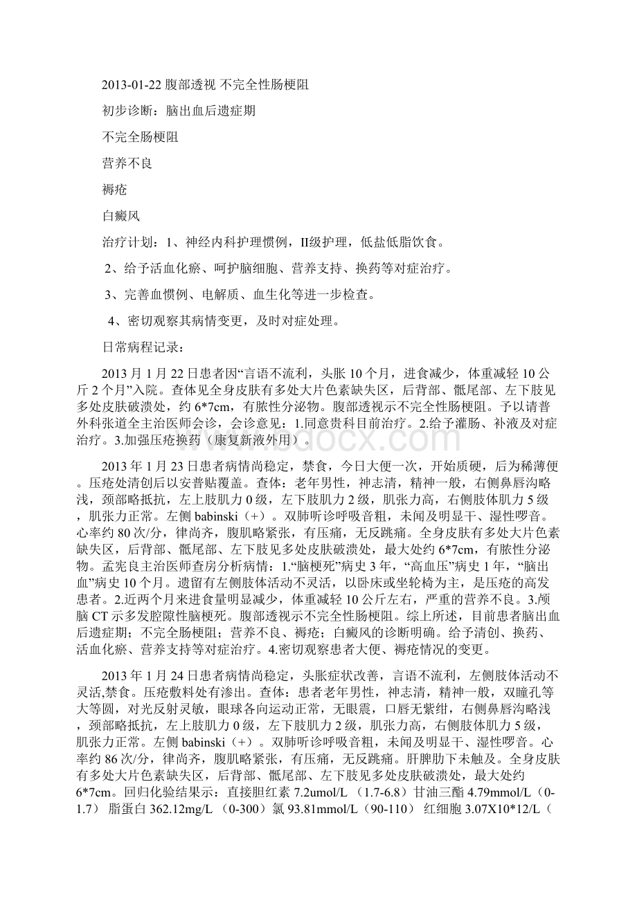 脑出血后遗症期护理查房完整.docx_第2页