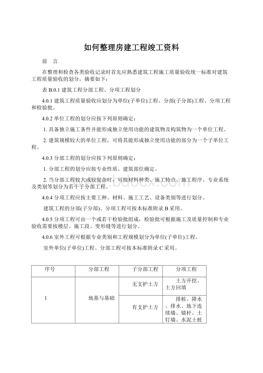 如何整理房建工程竣工资料.docx