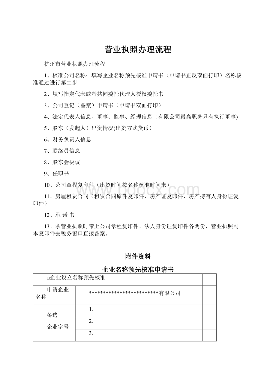 营业执照办理流程.docx