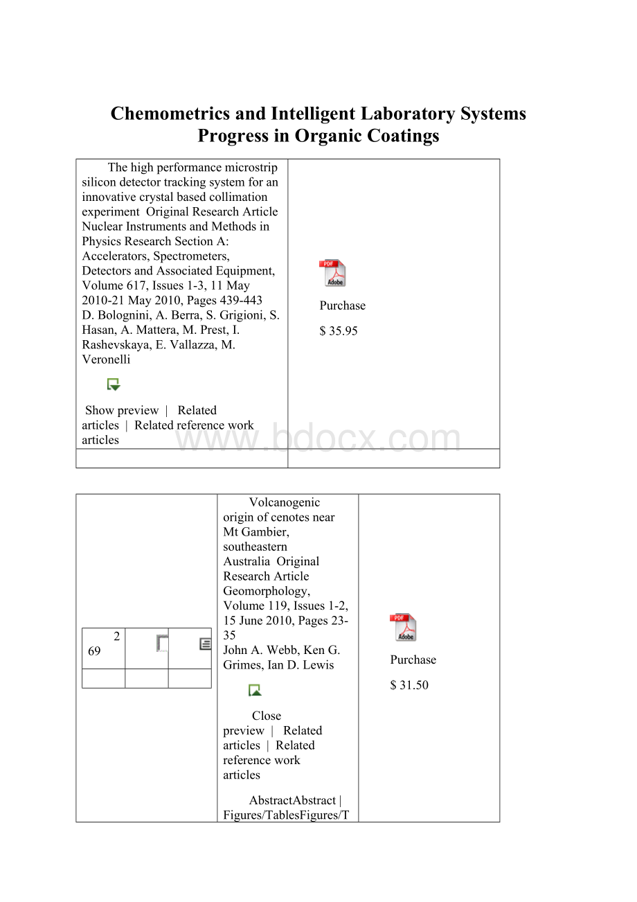 Chemometrics and Intelligent Laboratory Systems Progress in Organic Coatings.docx