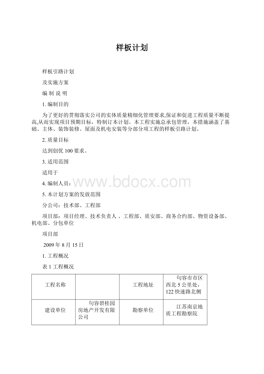 样板计划.docx