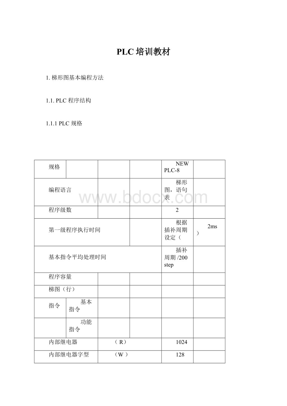 PLC培训教材.docx_第1页