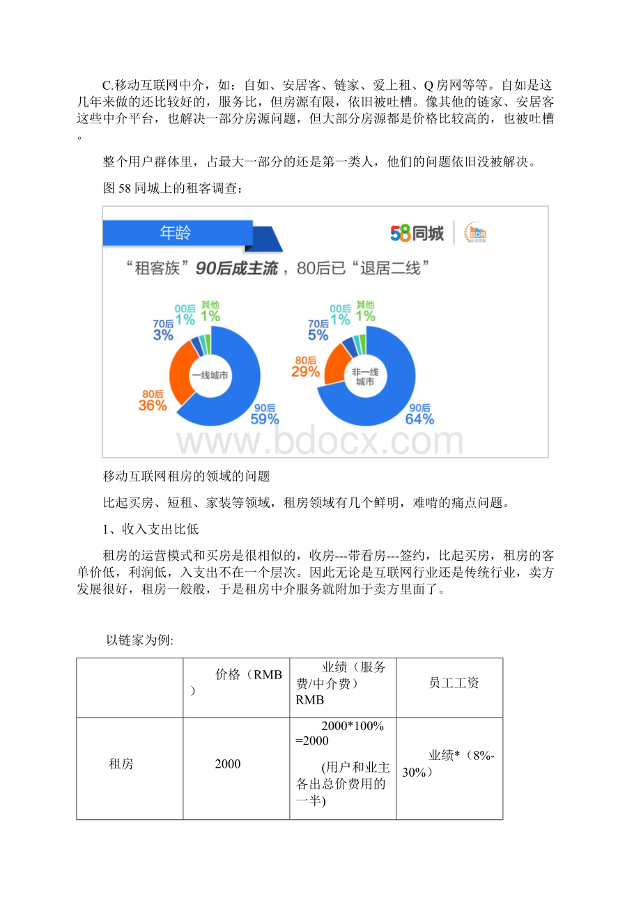 移动互联网平台的租房现状与核心痛点分析报告Word格式文档下载.docx_第2页