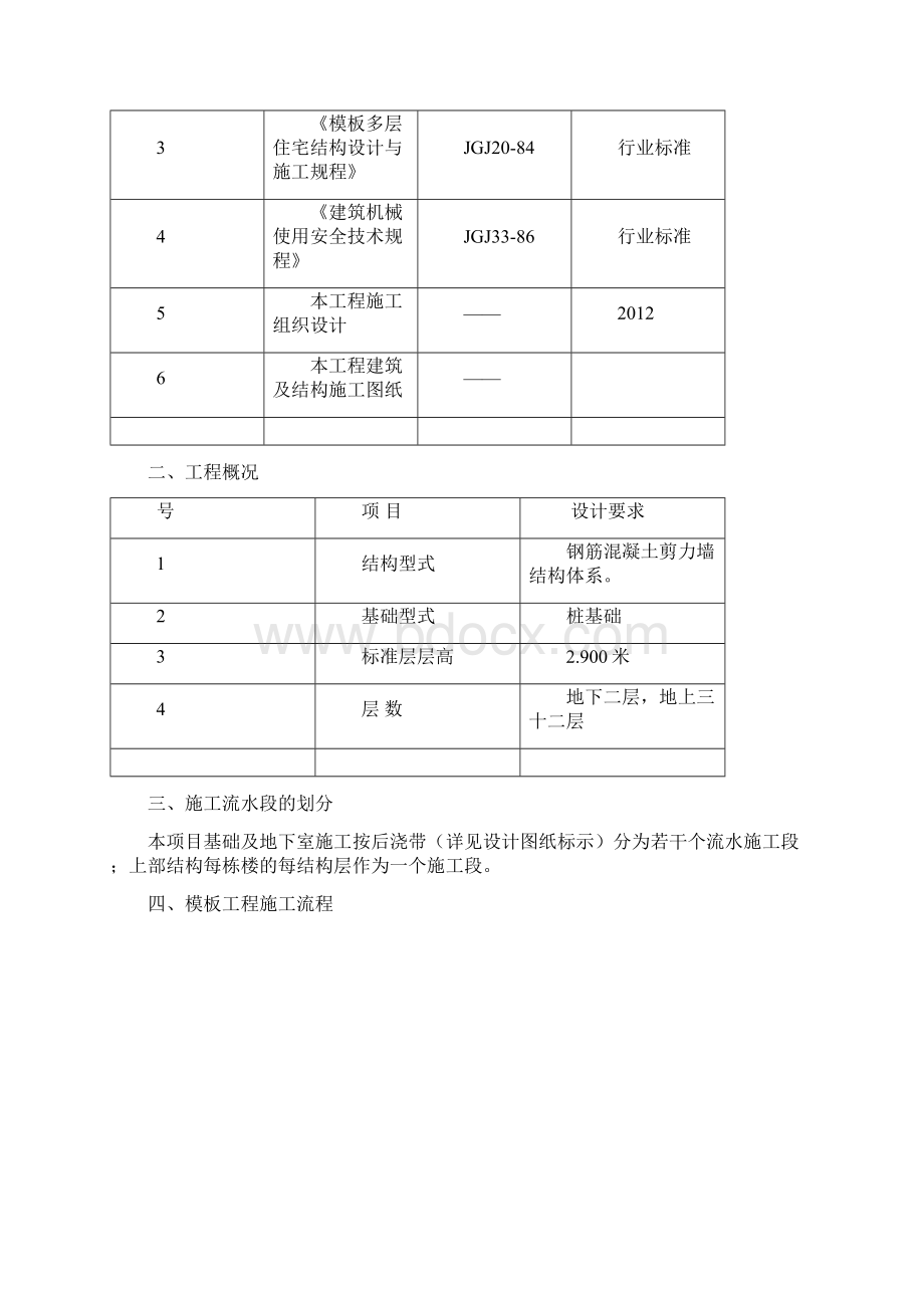 模板工程施工方案Word文档下载推荐.docx_第2页