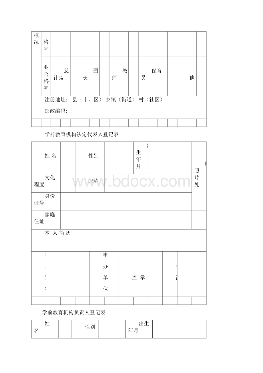 幼儿园审批登记表Word文件下载.docx_第3页