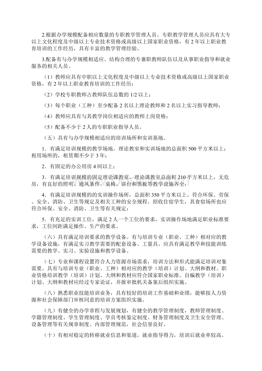 申请认定定点培训机构所需材料.docx_第2页