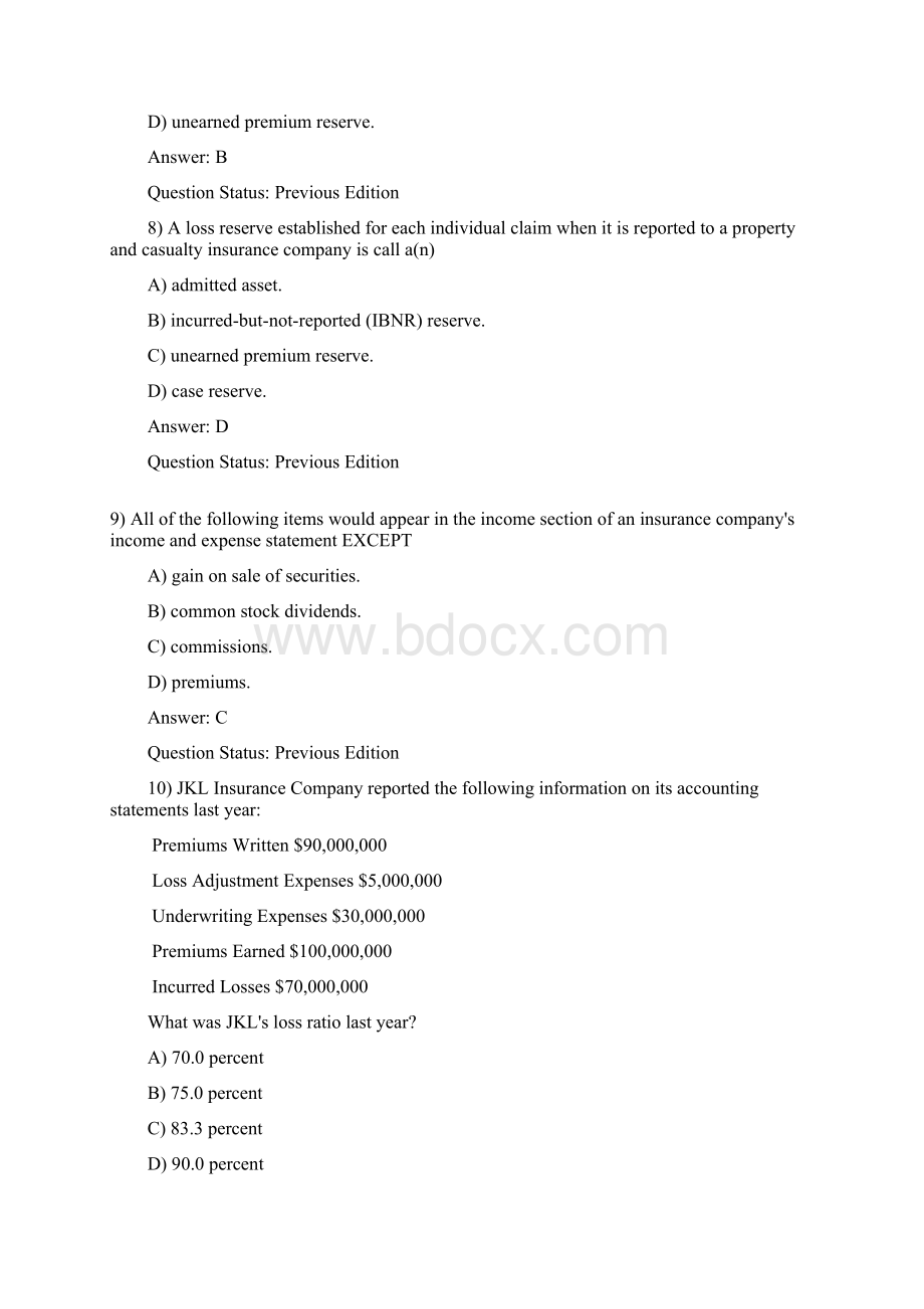 瑞达 Rejda 保险教材英文练习题07.docx_第3页