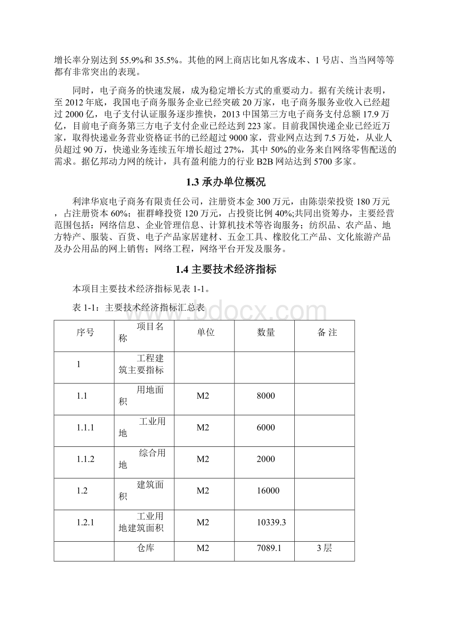 电子商务示范基地项目可行性研究报告.docx_第2页