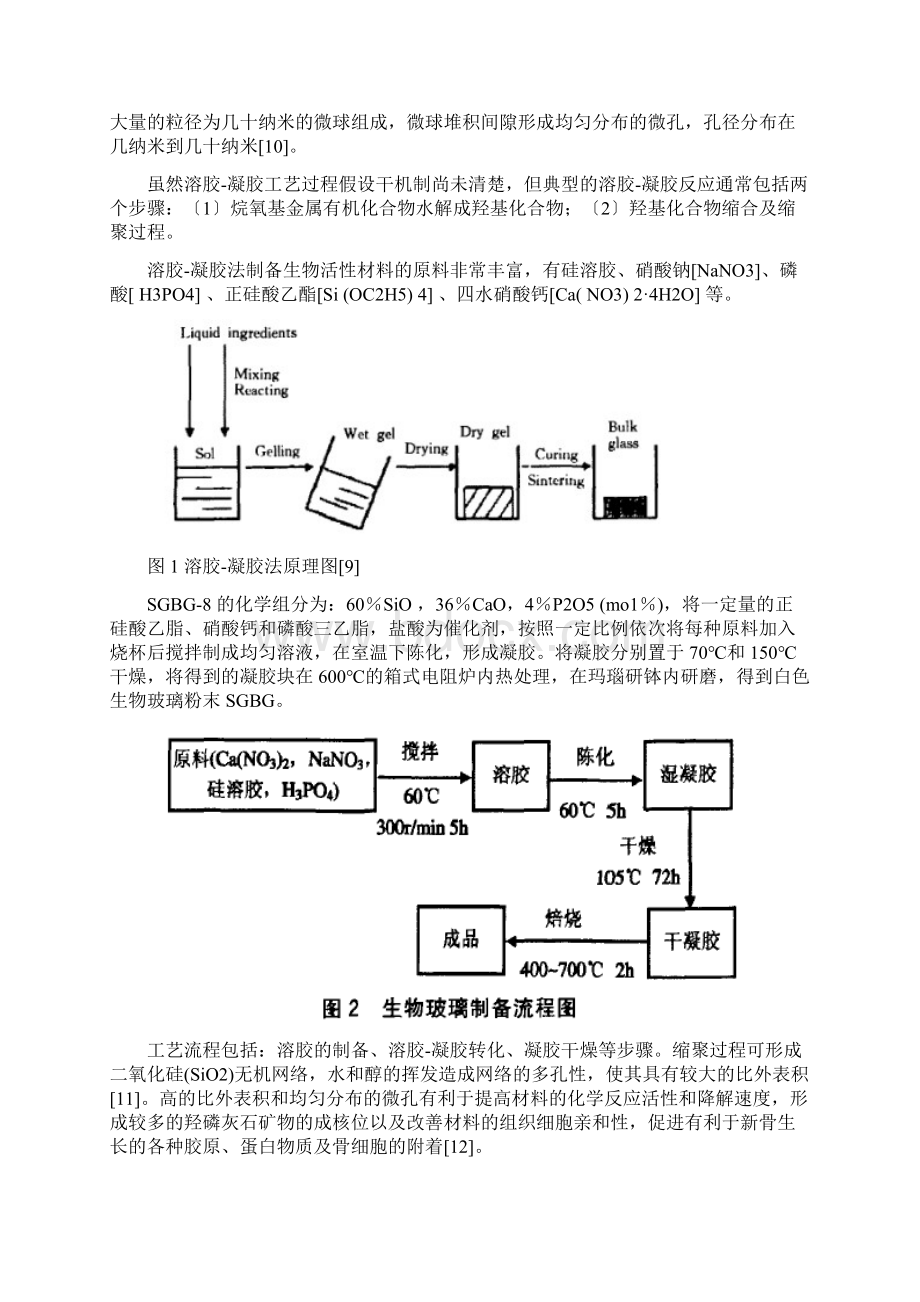 生物活性玻璃的制备及应用的研究进展.docx_第2页