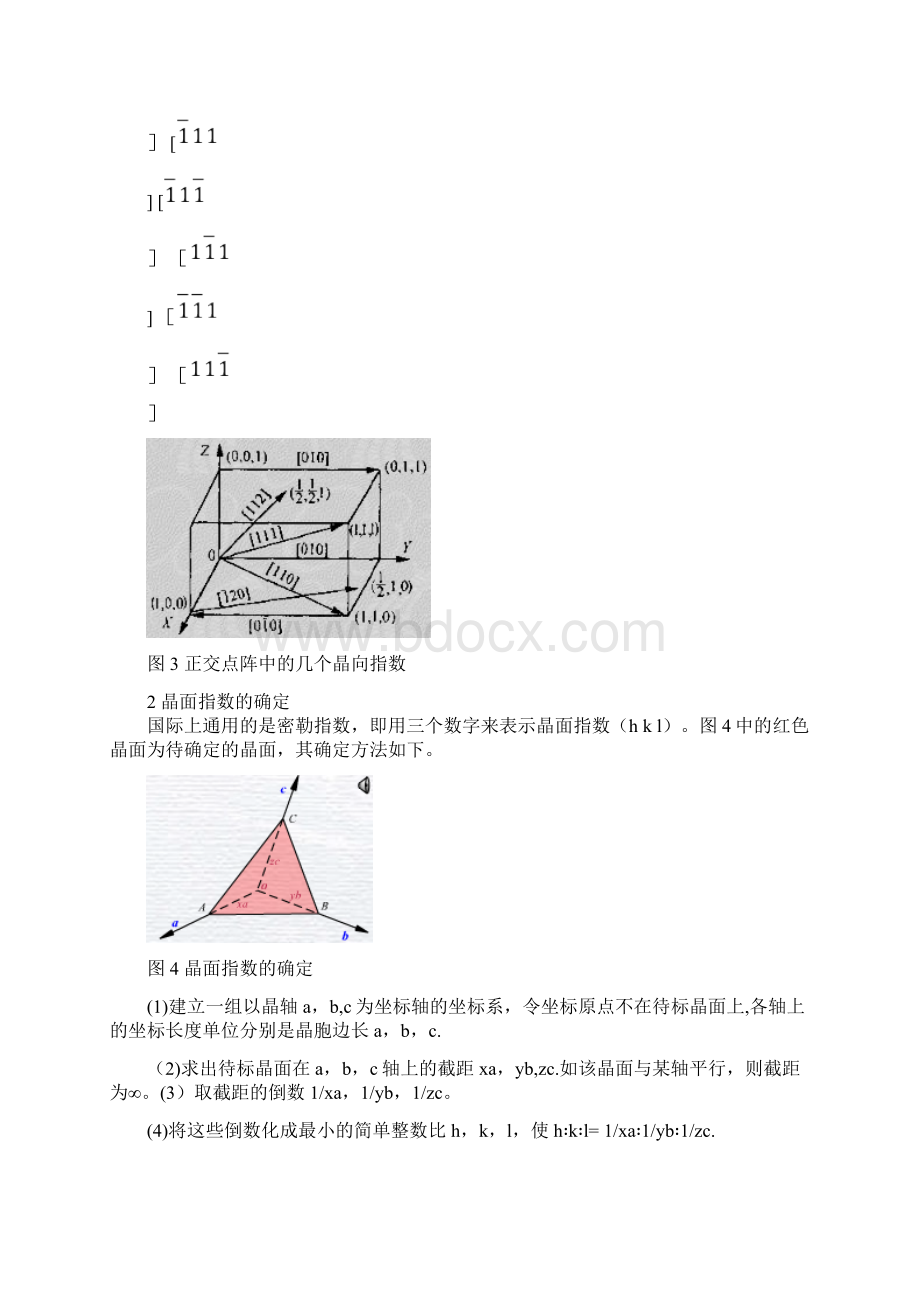 晶体学基础晶向指数与晶面指数.docx_第3页