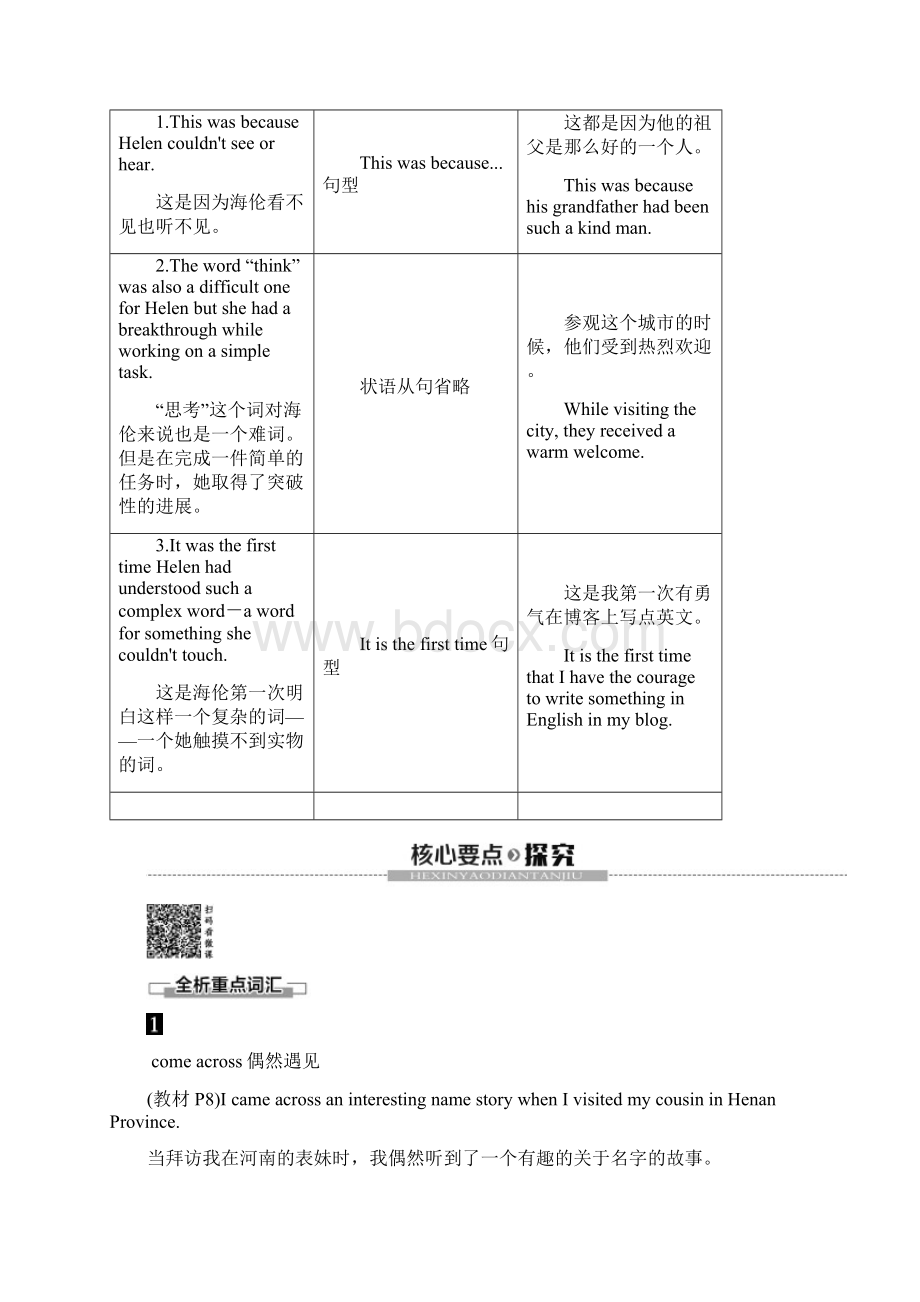 同步北师大英语选修六新突破讲义Unit+16+Section+Ⅳ LanguagWord文档格式.docx_第3页