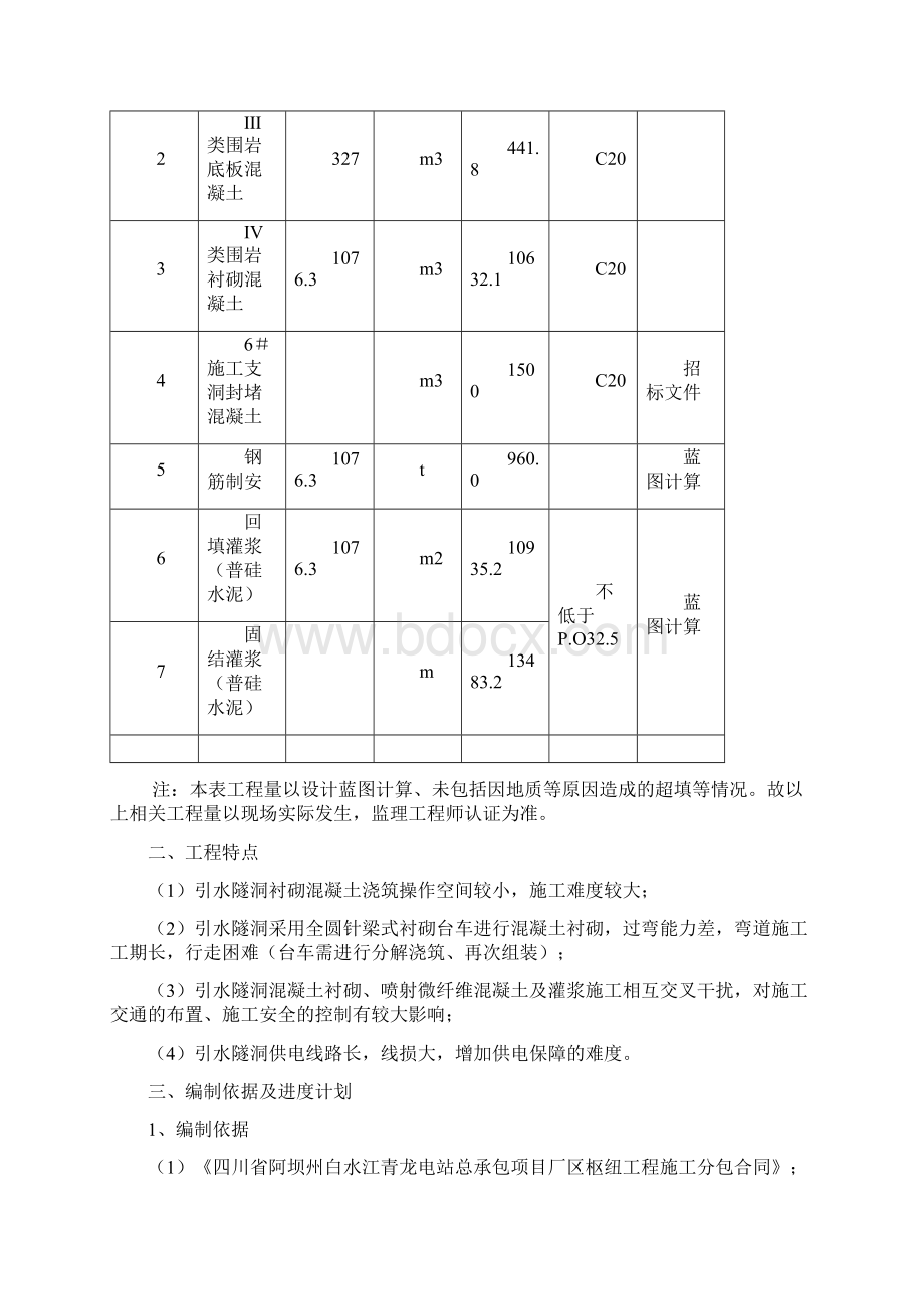 引水隧洞混凝土衬砌施工措施.docx_第2页