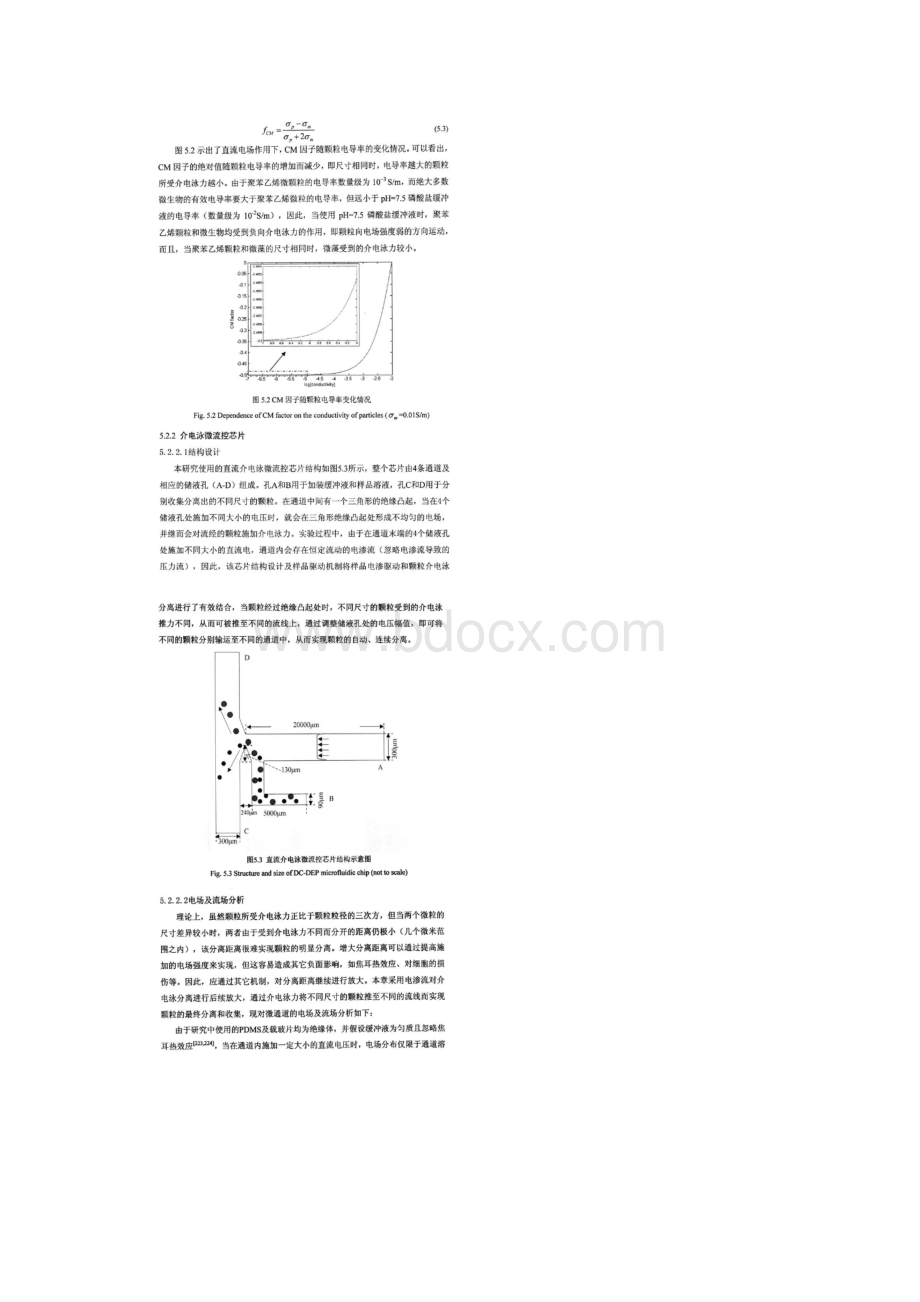 微藻及颗粒的连续介电泳分离研究.docx_第3页